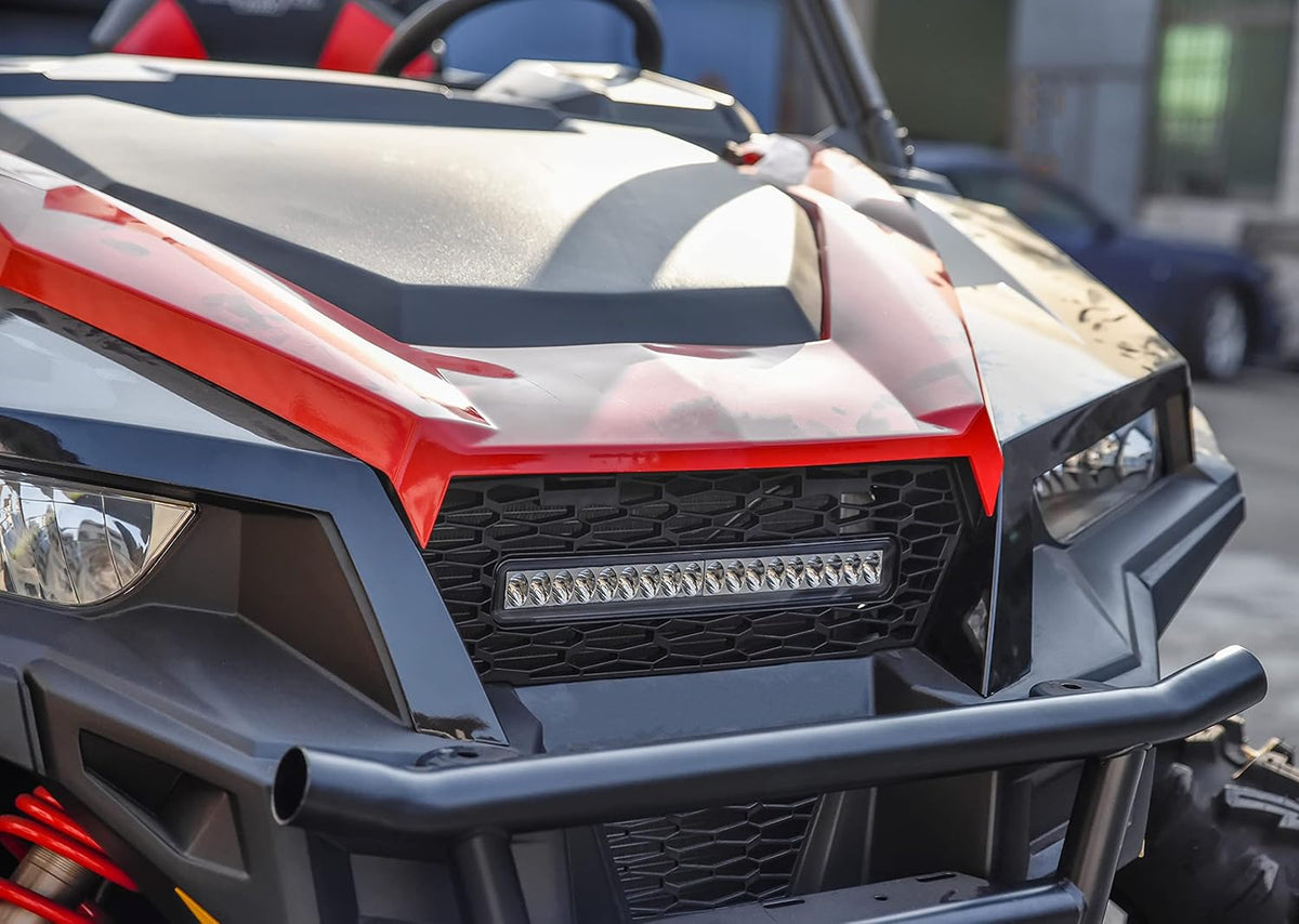 Mesh Grille with LED Light Bar for Polaris General 4 1000 R63904