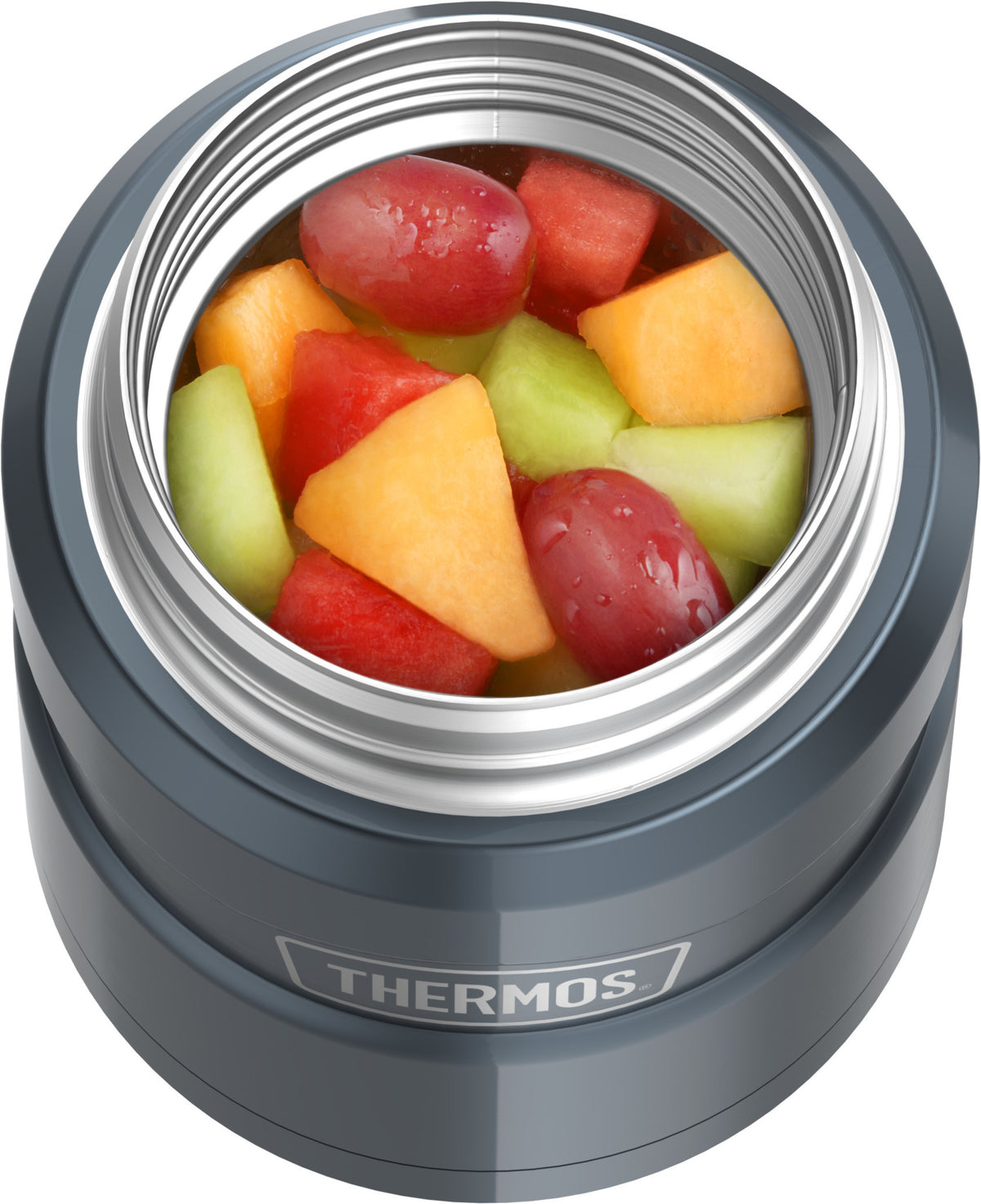16 Ounce Stainless Steel Vacuum Insulated Food Jar with Spoon U2176