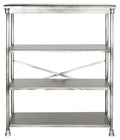Large Bookcase, Silver N6681