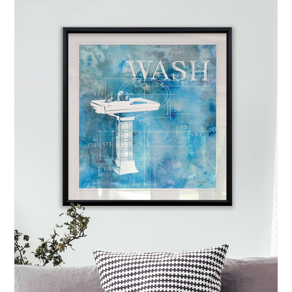 Framed Giclee Print 16x16 F3121