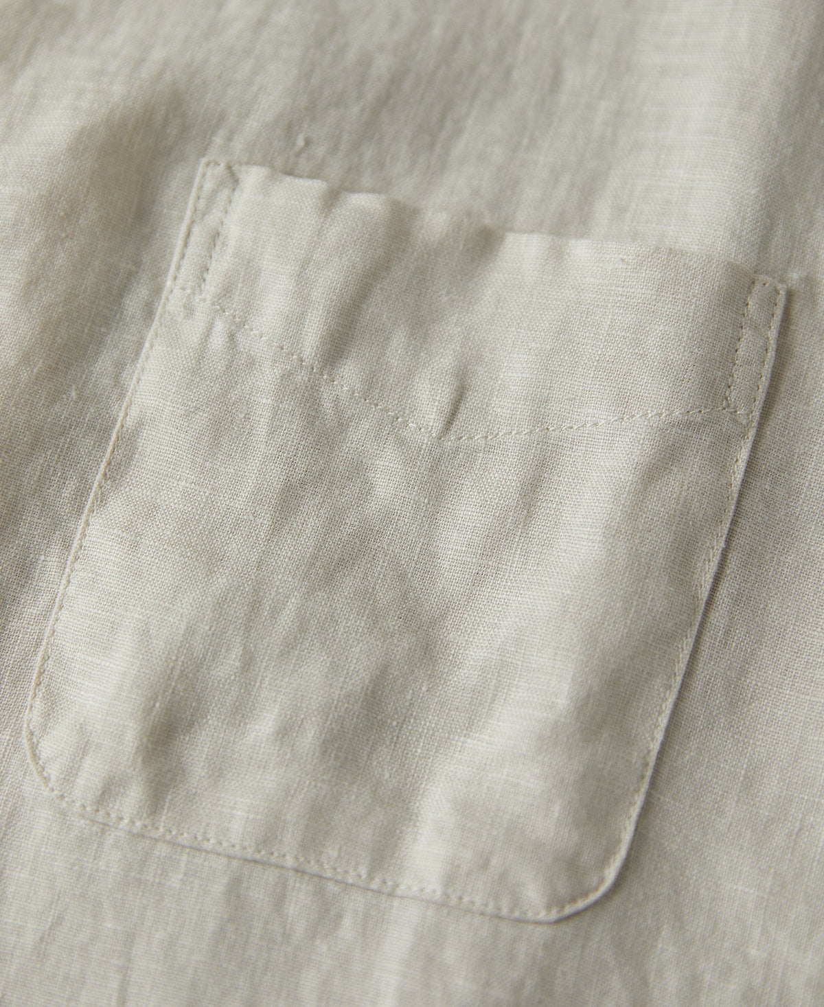 1950s Italian Collar Linen Shirt