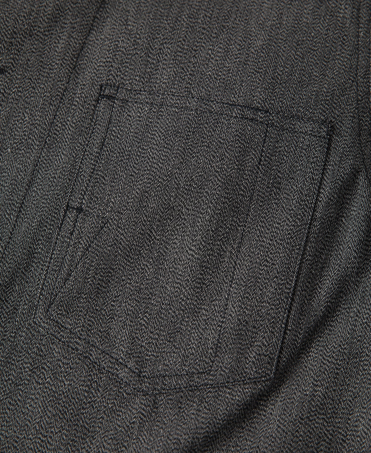 Black Chambray Work Jacket