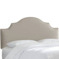 Queen Headboard in Premier Platinum Z10823