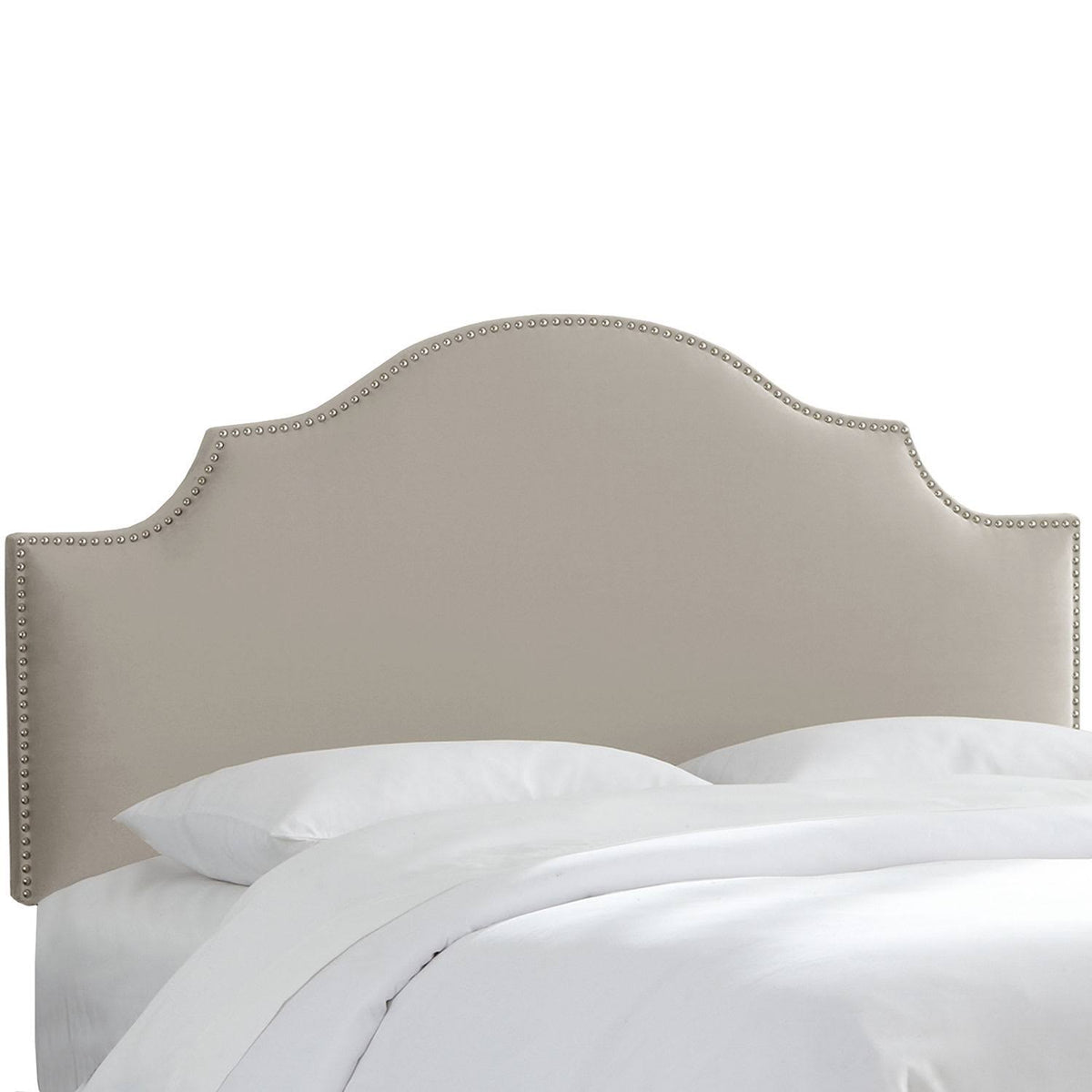 Queen Headboard in Premier Platinum Z10823