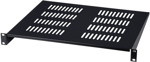 1U Vented Rack Mount Accessory Shelf Pack of 2 Y983