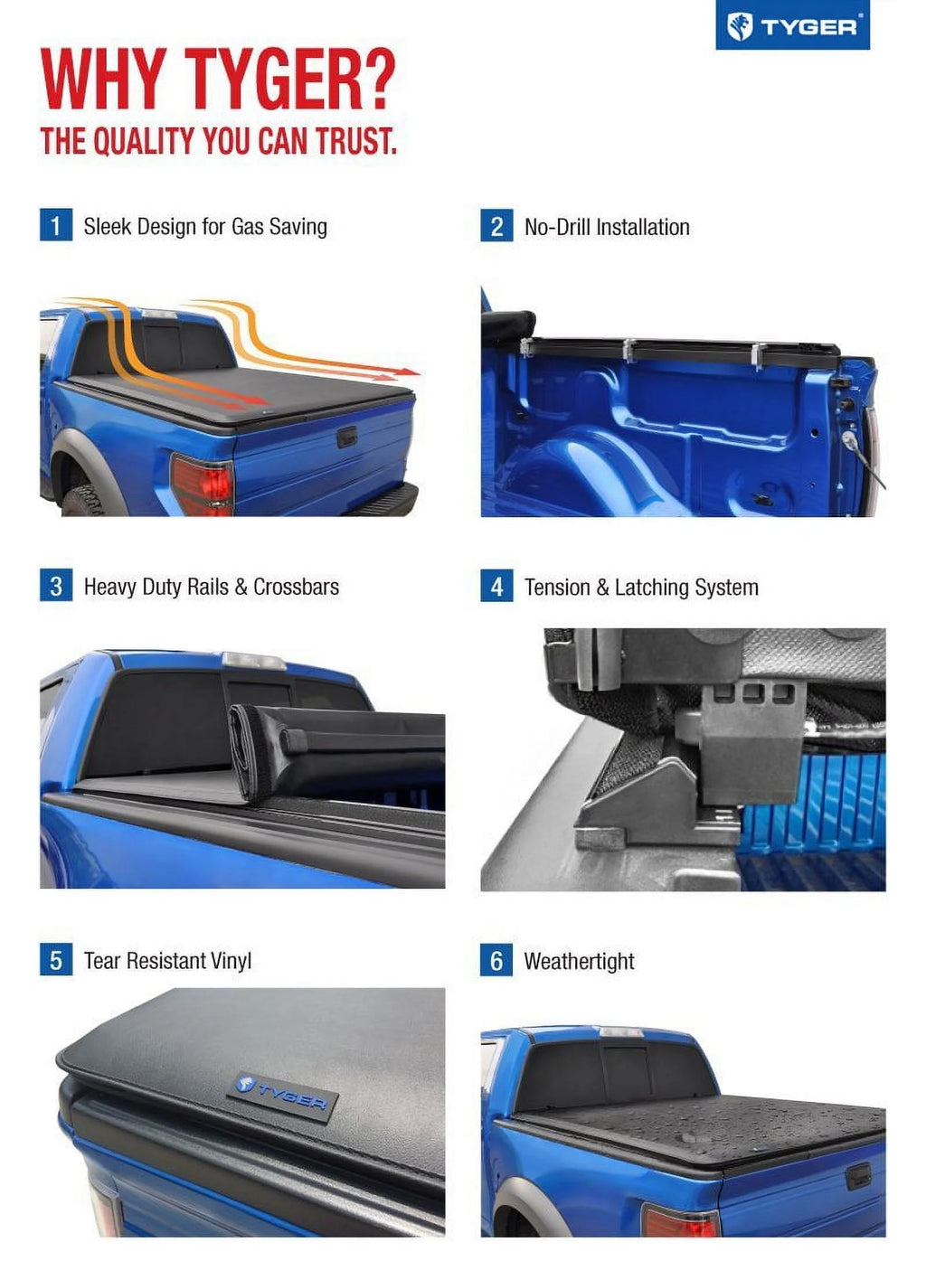 Soft Roll-up Truck Bed Tonneau Cover Vinyl Z25900