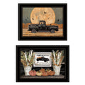 2-Piece Ready to Hang Framed Print, Black Frame N3161