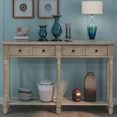 Gray Wash Console Table Q875059