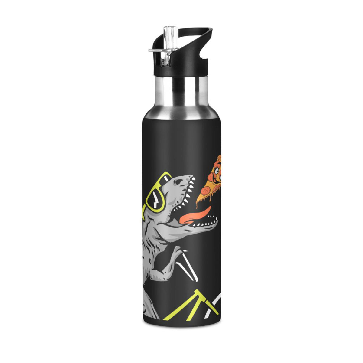 Stainless Steel Insulated Water Bottle with Straw Lid H549