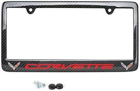 Carbon Fiber License Plate Frame Y8458