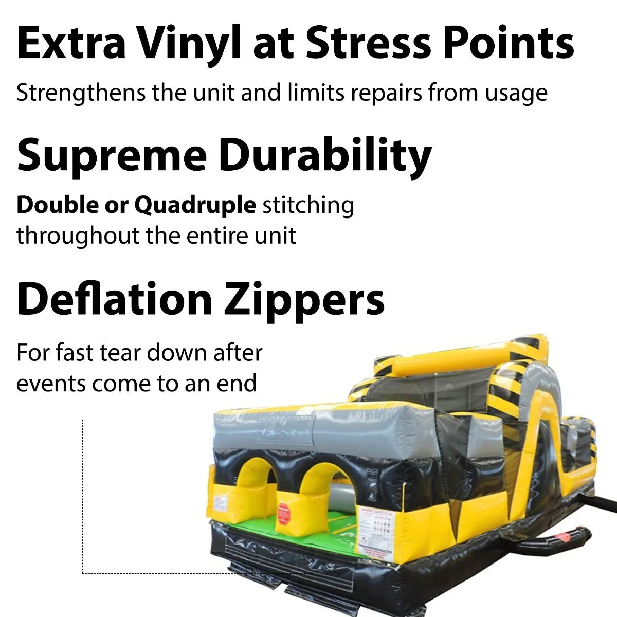 Inflatable Obstacle Course, 30' Y7897