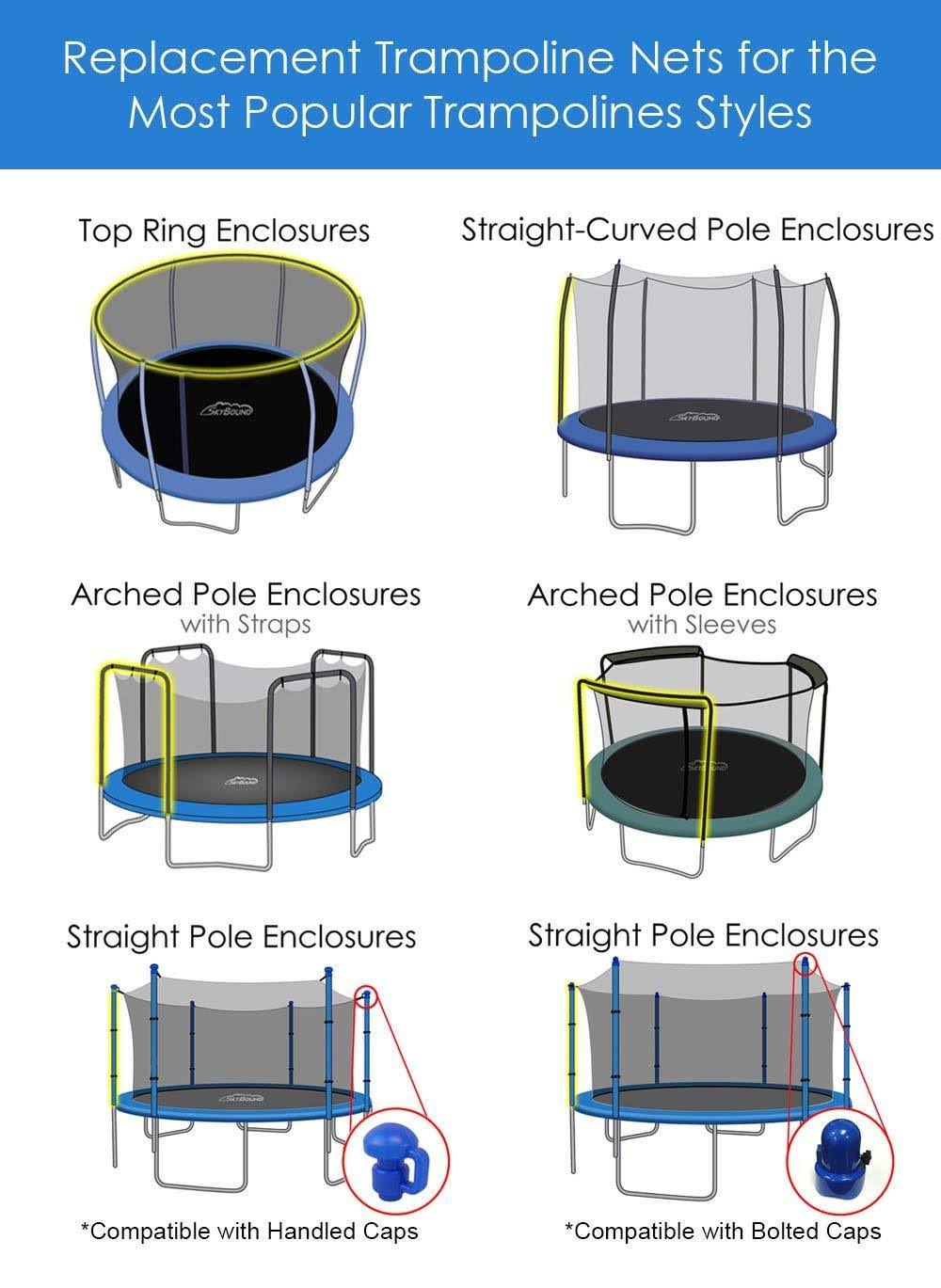 12 Foot Trampoline Safety Net E189