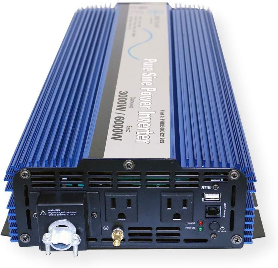 1500 Watt Pure Sine Power Inverter with USB Port U3440