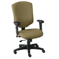 Highback Fabric Chair Black Frame B64040