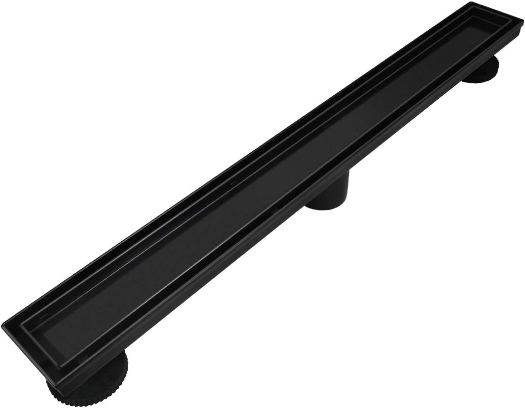 24-Inch Brushed 304 Stainless Steel Linear Shower Drain, Pack of 2 J94754