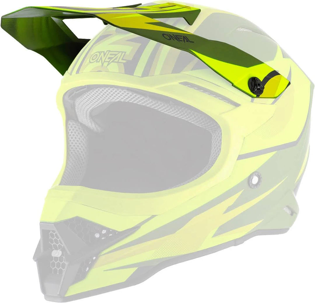 Motocross Helmet, green-yellow, Size L K59808
