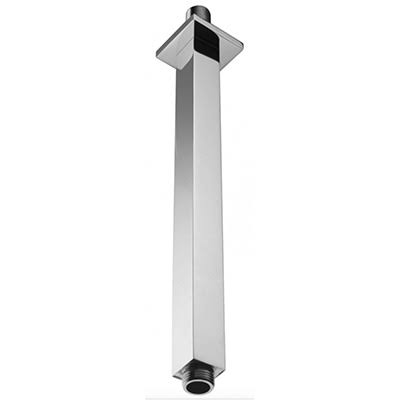 18x22 Square Ceiling Drop Shower Arm - Polished Nickel H29297