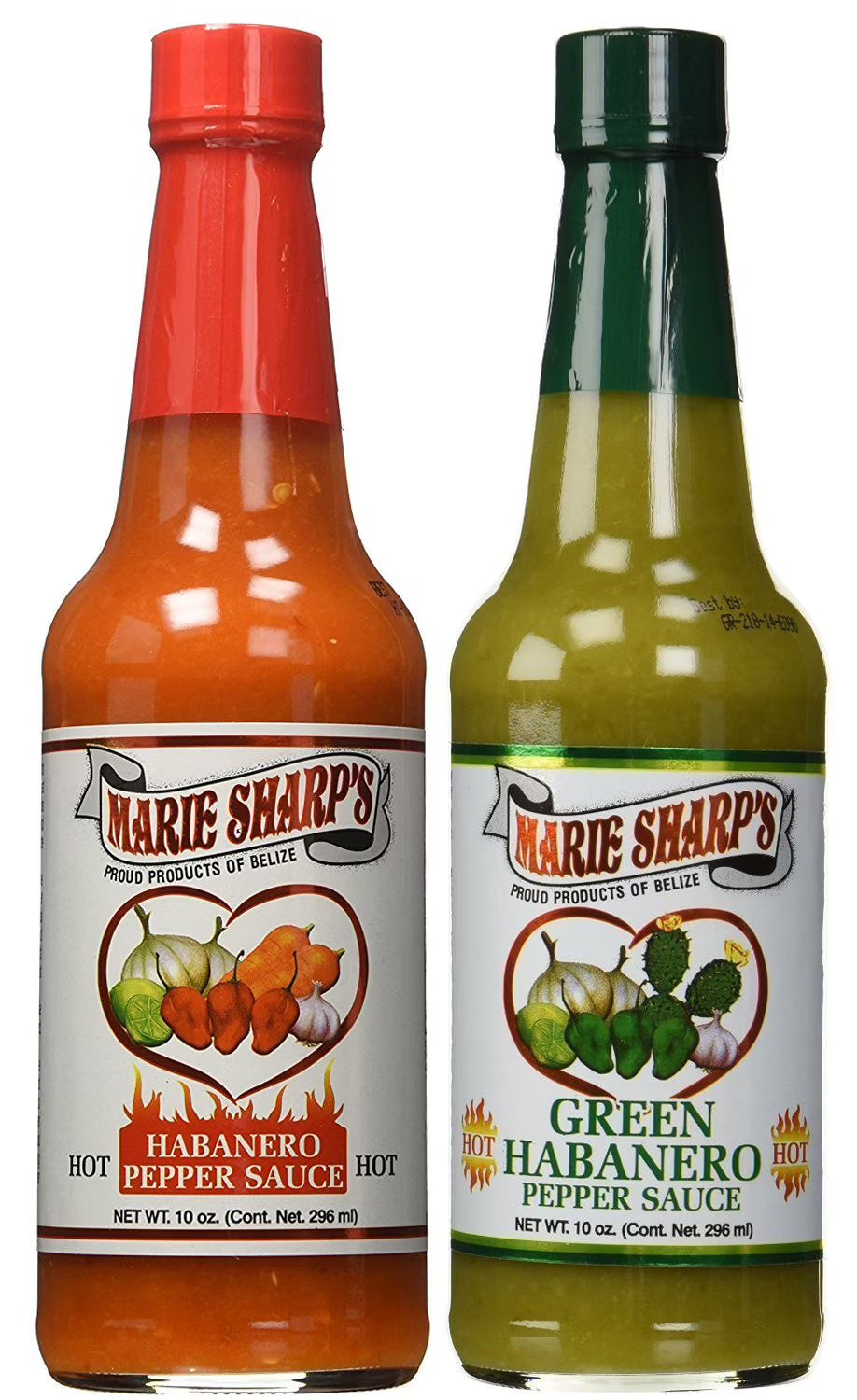 HOT Green Habanero Pepper Sauce 10oz E76070