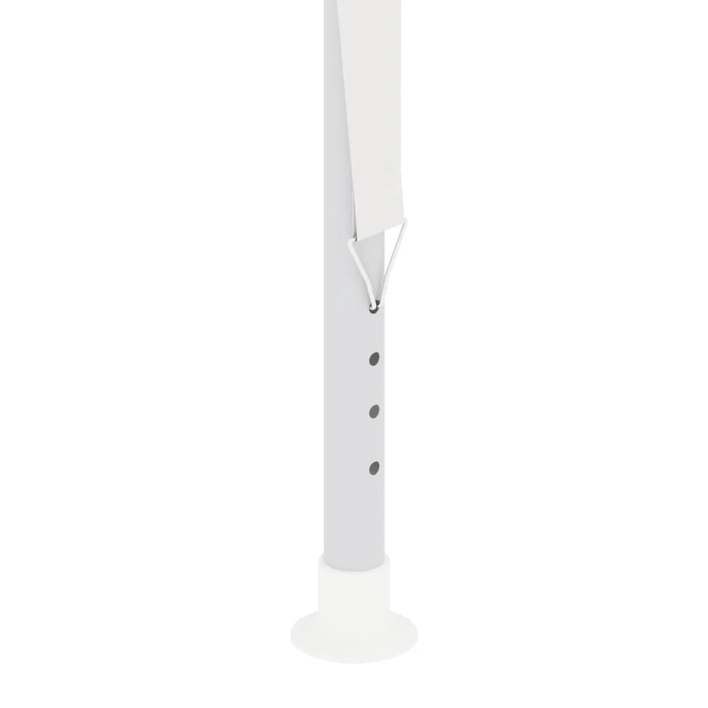 White Party Tent with Side Walls 8.2'x8.2' F74536