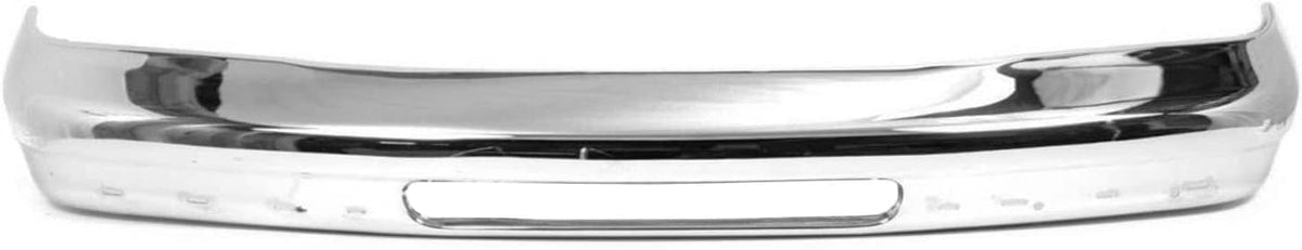 Chrome Steel Front Bumper Face Bar Shell for Ford Econoline Van E150 E250 E350 O46630