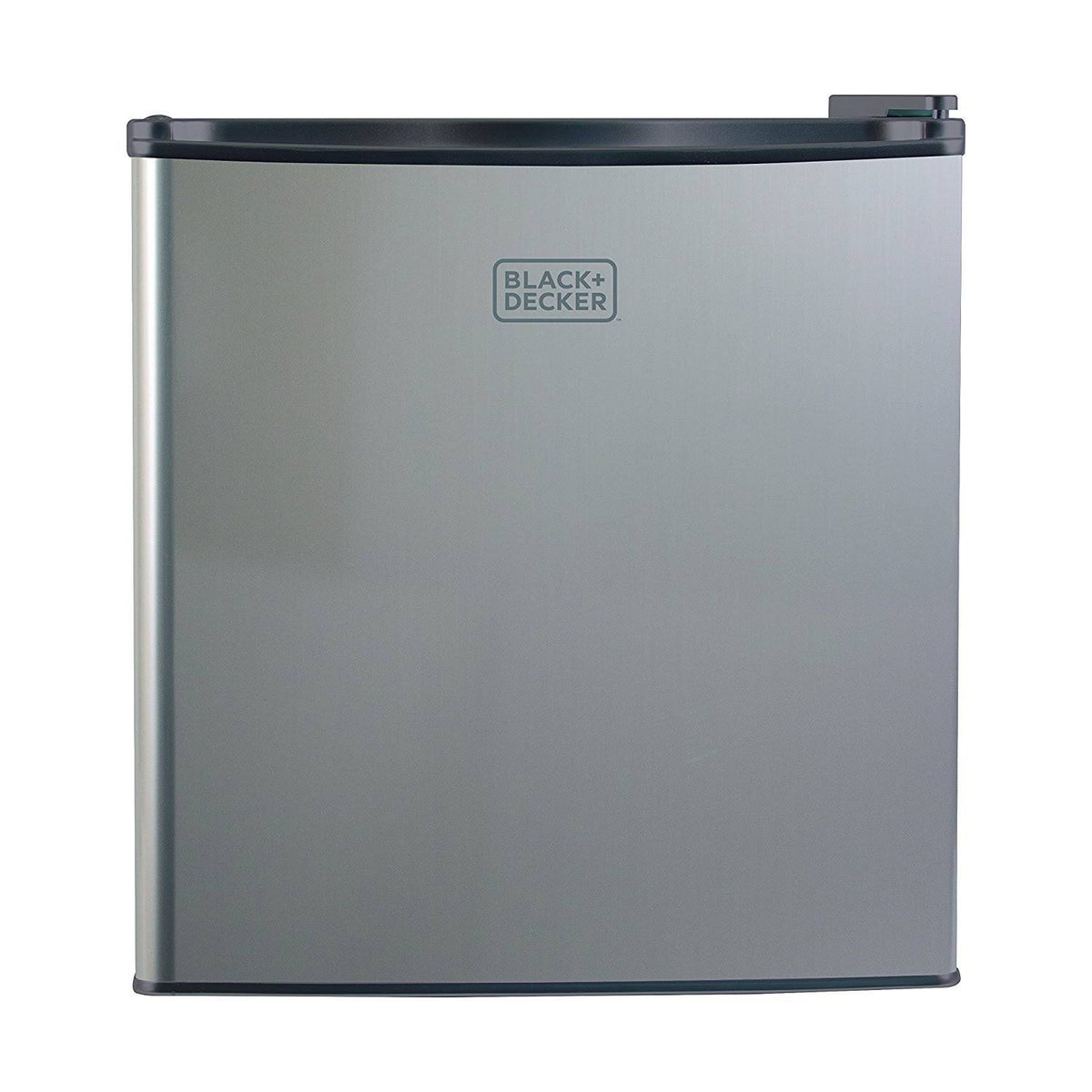 Black Silver Compact Fridge J95923
