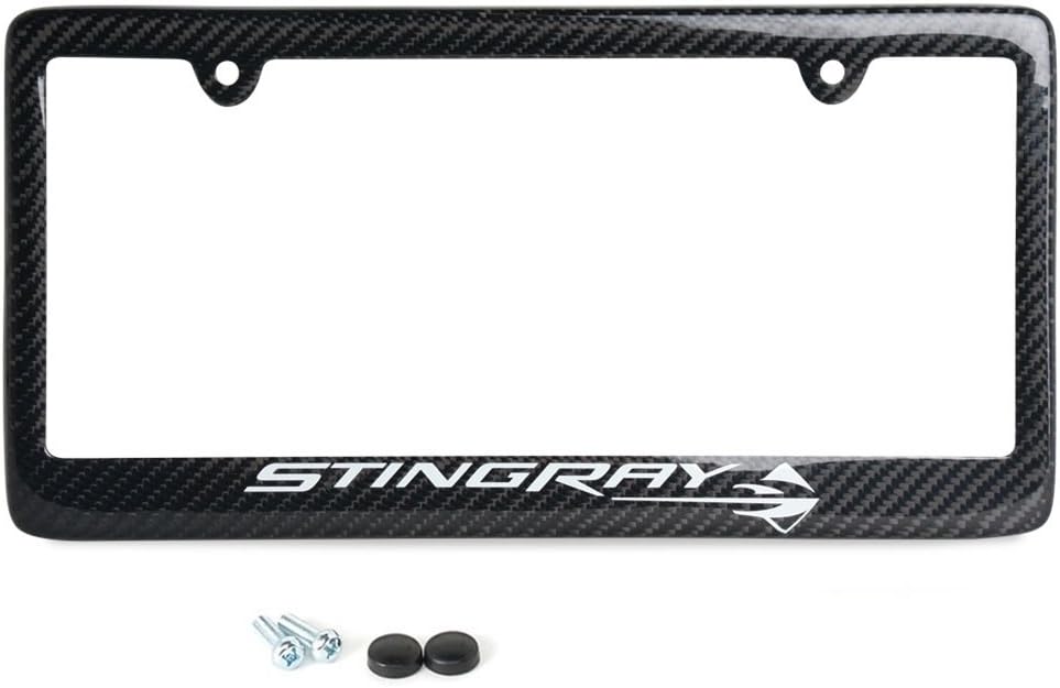 Carbon Fiber License Plate Frame Y8458