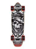Mini Cruiser Skull Hat Complete Skateboard M886
