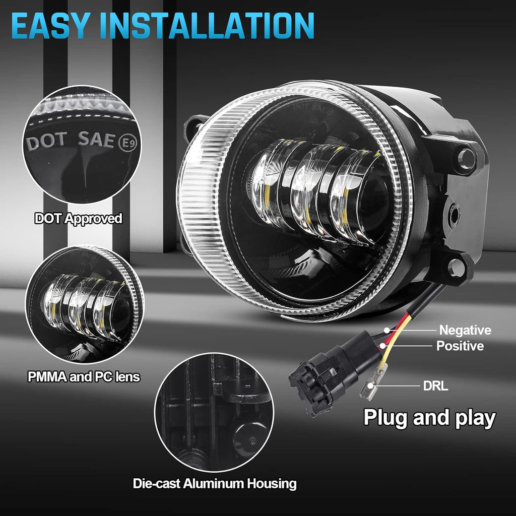 LED Fog Light, 1 Pair F147041