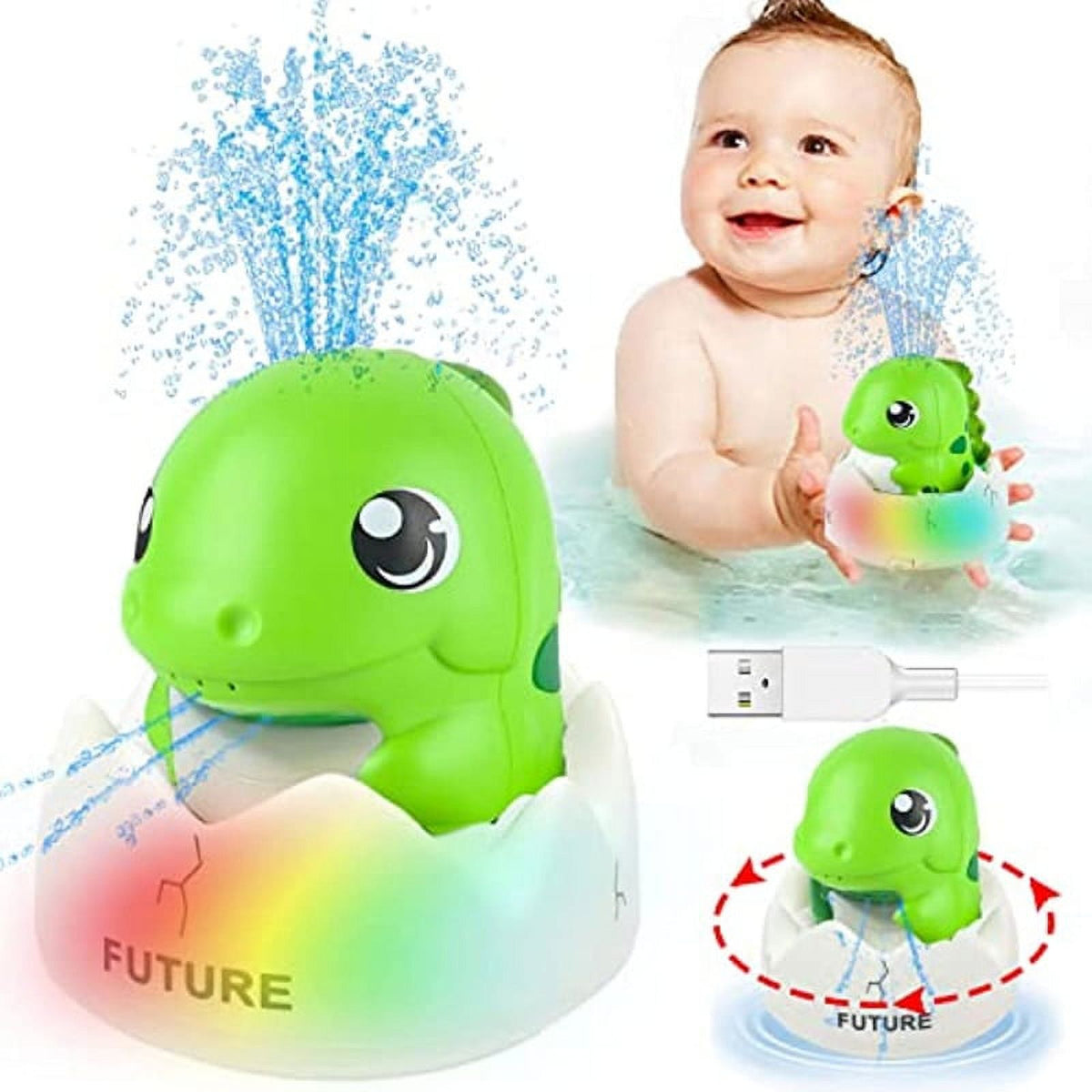 Automatic Spray Baby Shower Toy Bathtub Shower Toy O313789