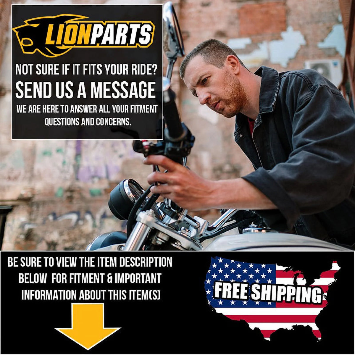 Lower & Upper Rear Shock Bearing Kit for Honda XR350R 1985 H924