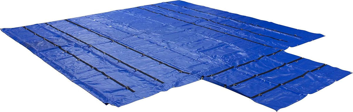 Black Heavy Duty 18oz Lumber Tarp 20x27 (6' Drop) M22012