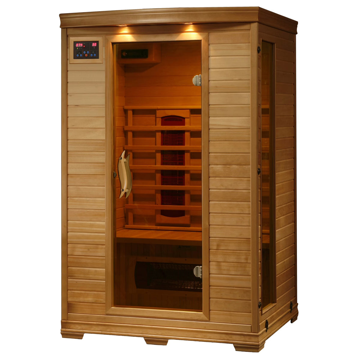 Hemlock Infrared Sauna with 5 Ceramic Heaters X78318