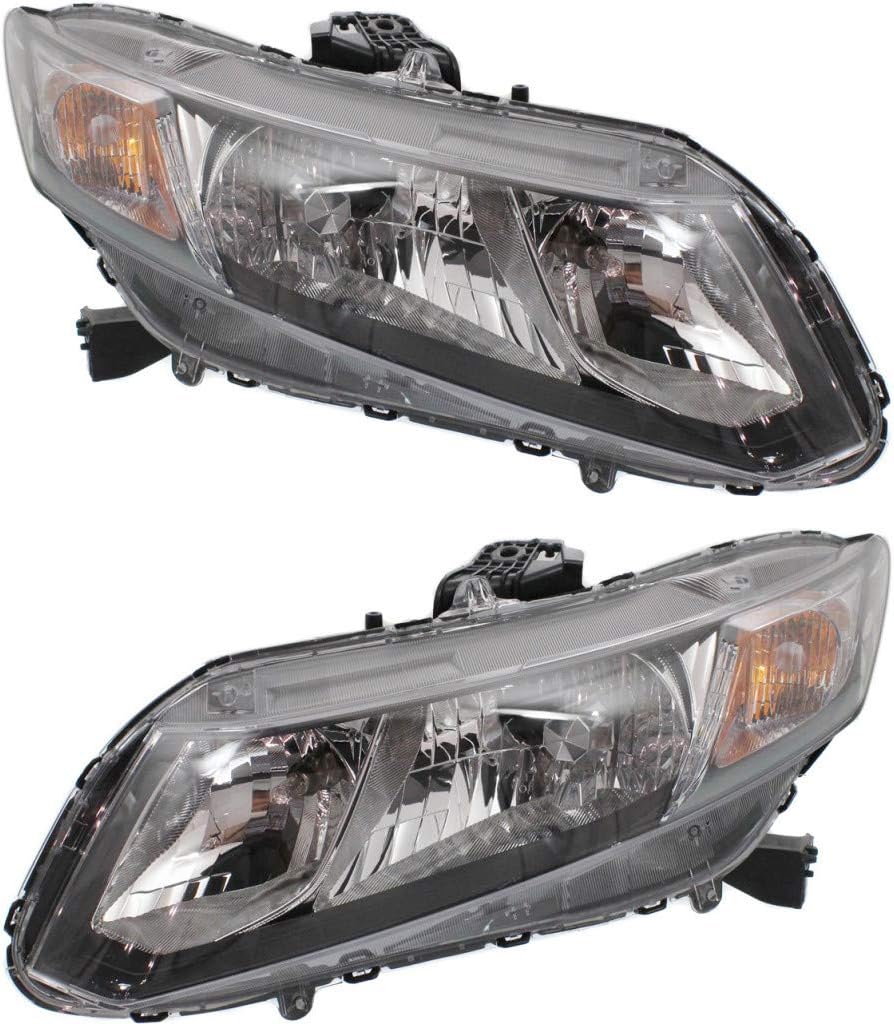 Headlight Assembly with Bulbs P81633