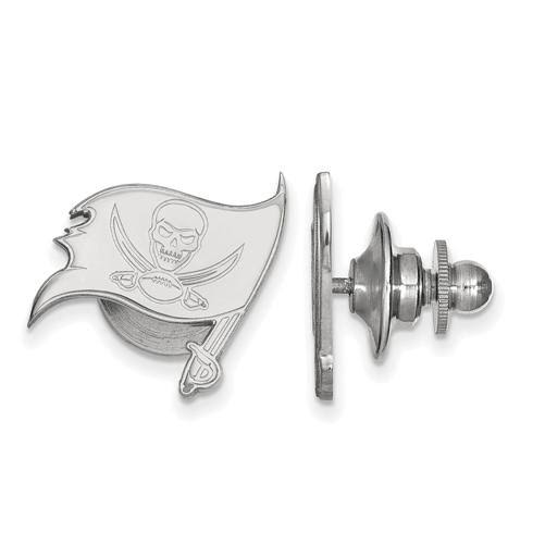 14K White Gold Lapel Pin Y171