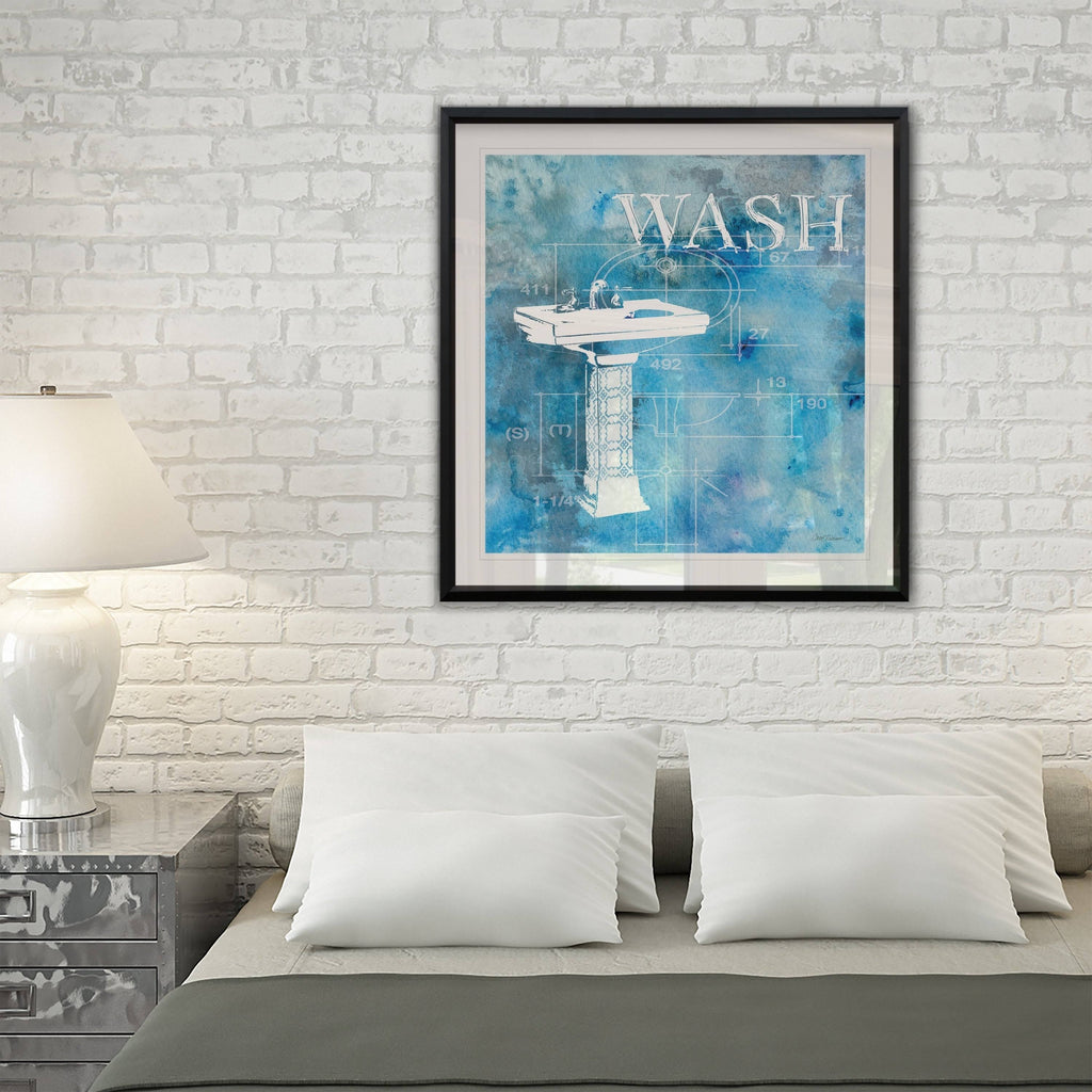 Framed Giclee Print 16x16 F3121