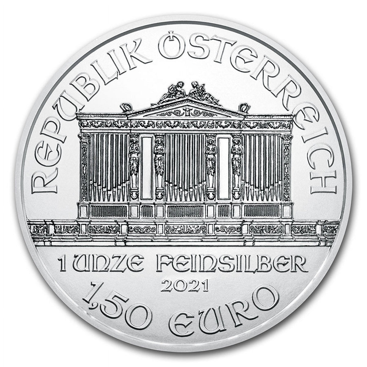 1 oz Silver Philharmonic 20-Coin Tube T729