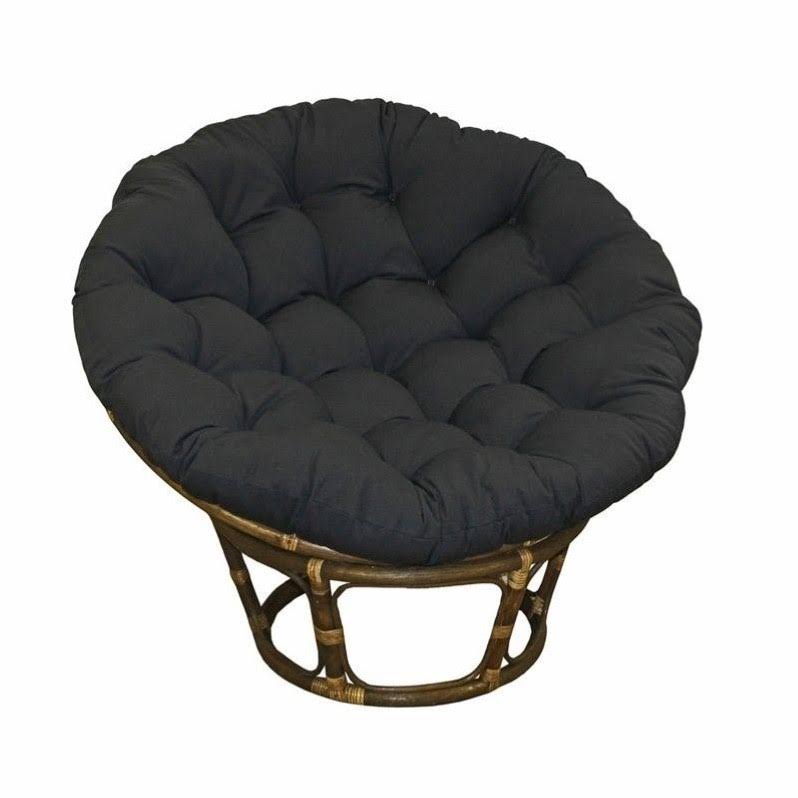 Indigo Rattan Papasan Chair F4672