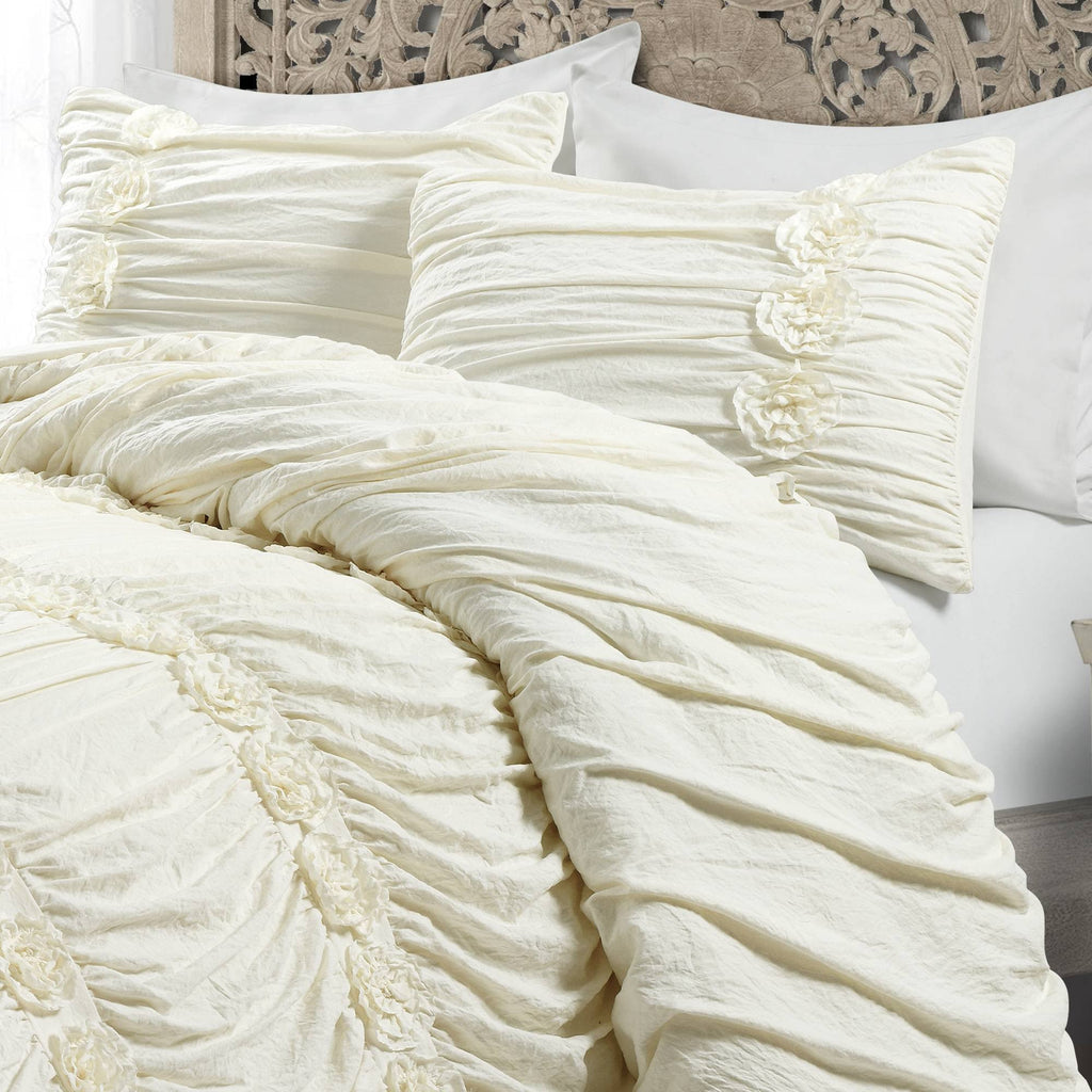 Ivory King Comforter Set J175