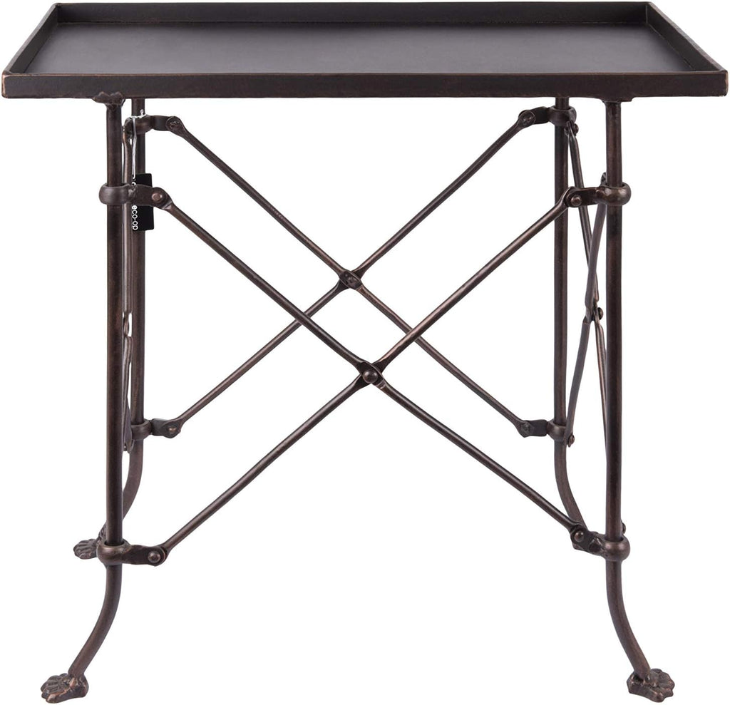 Gold Metal Rectangle Table H17777