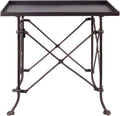 Gold Metal Rectangle Table H17777