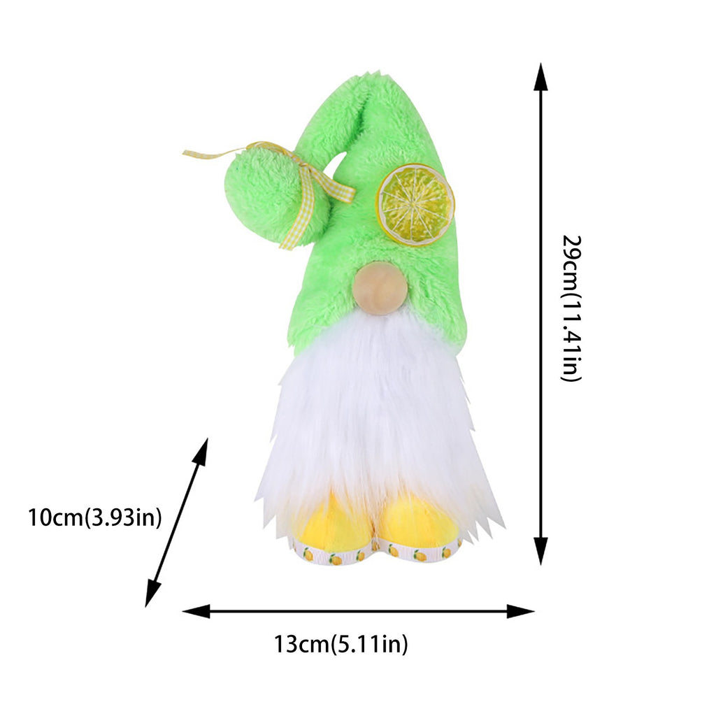 Lemon Doll Plush Dwarf Doll Home Decor P81833