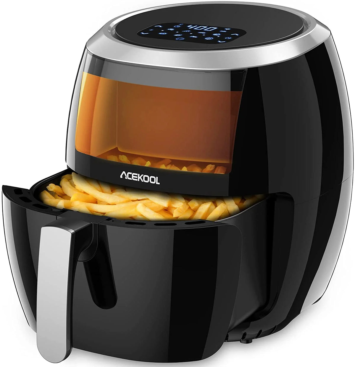 8.5 QT Digital LED Touch Screen Air Fryer with Viewing Window K953