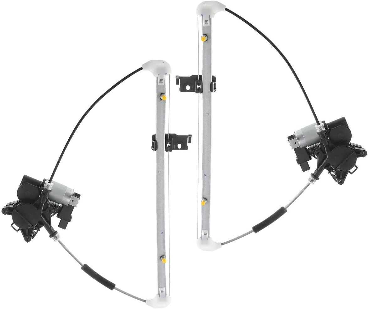 Electric Power Window Regulator with Motor Rear Right Passenger Side Pack of 2 A961
