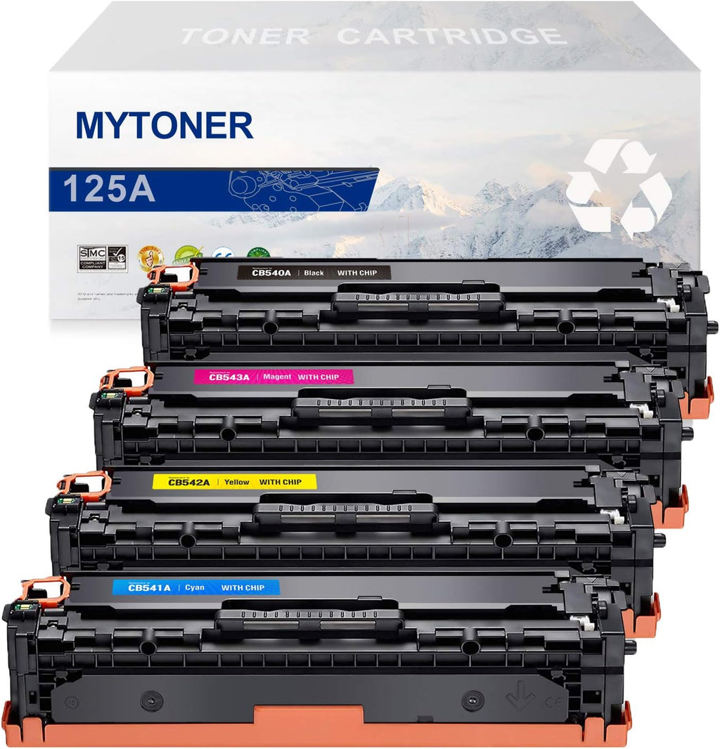Black Cyan Magenta Yellow 4-Pack Toner Cartridge B6909