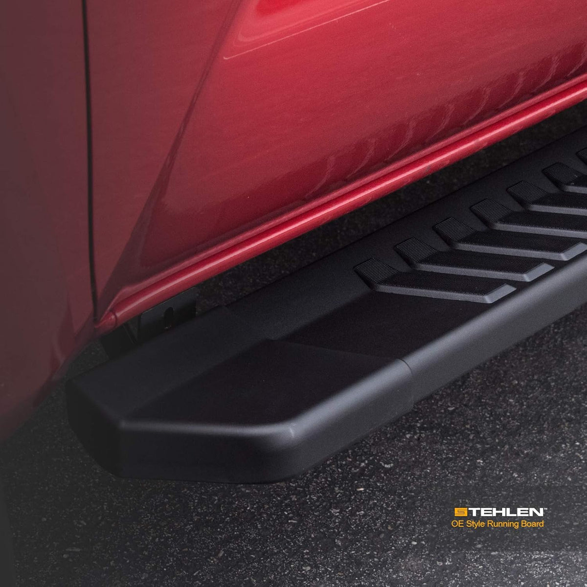 Matte Black Aluminum Running Boards K381