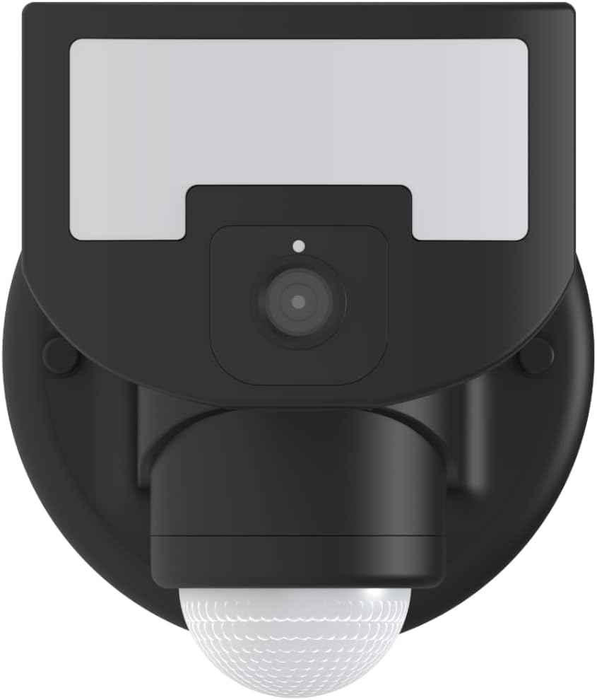 Black WiFi Security Light Camera Y514