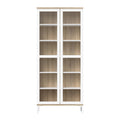 White 2 Door China Cabinet H37001