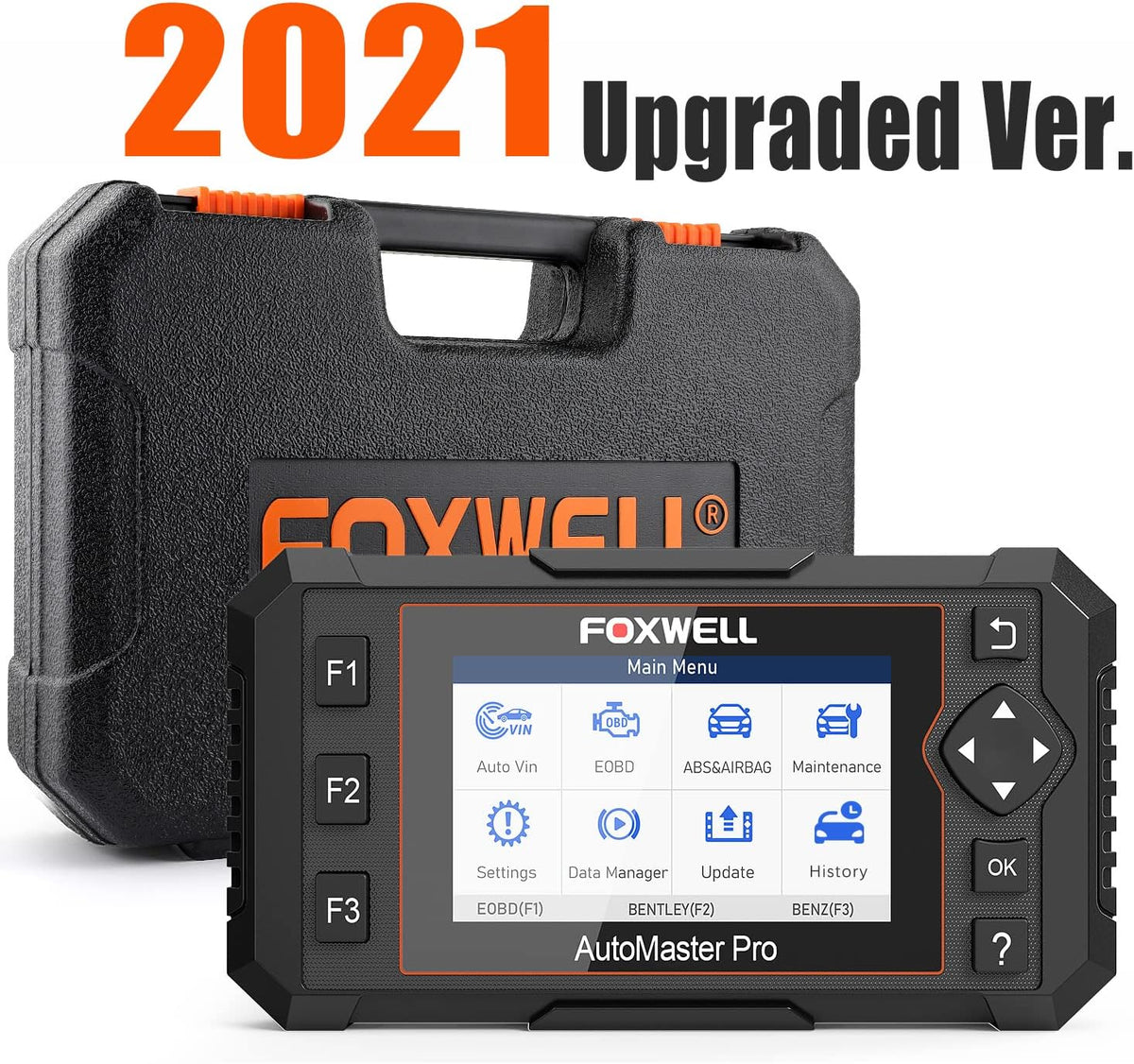 Obd2 Scanner Diagnostic Scan Tool with EPB Reset Oil Light Reset ABS Bleeding Throttle Reset SAS Calibration U286