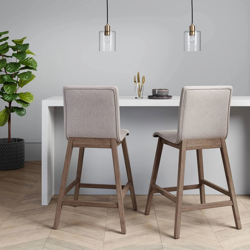 Armless Counter Height Barstool Beige G834251