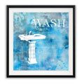 Framed Giclee Print 16x16 F3121
